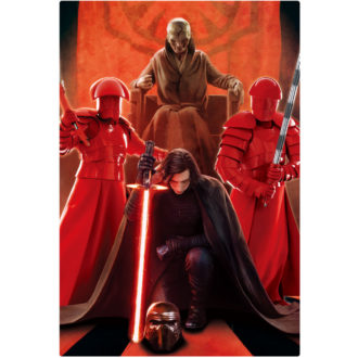 3Dポストカード スター・ウォーズ エピソード8/最後のジェダイ 022 Crimson The First Order