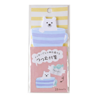 つつむ付箋 Bear S2275