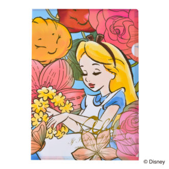 ロイヤルフローラル A4 クリアファイル アリス N1604