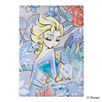 ロイヤルフローラル A4 クリアファイル エルサ N1605