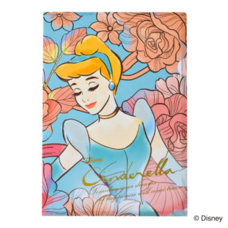 ロイヤルフローラル A4 クリアファイル シンデレラ N1607