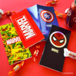 MARVEL Logo Red/ハンディピック Handy pick 方眼 L C5131
