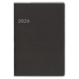 2026年1月始まり アポイント Appoint E8147 1ヶ月ブロック 薄型 A6対応 グレー カバー付