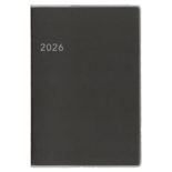 2026年1月始まり アポイント Appoint E8149 1ヶ月ブロック 薄型 B6対応 グレー カバー付