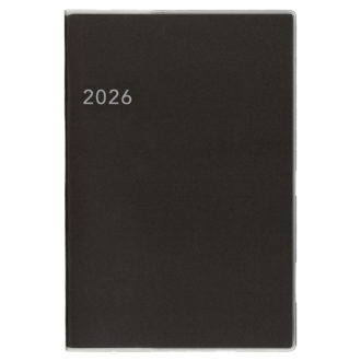 2026年1月始まり アポイント Appoint E8151 1ヶ月ブロック 薄型 A5対応 グレー カバー付