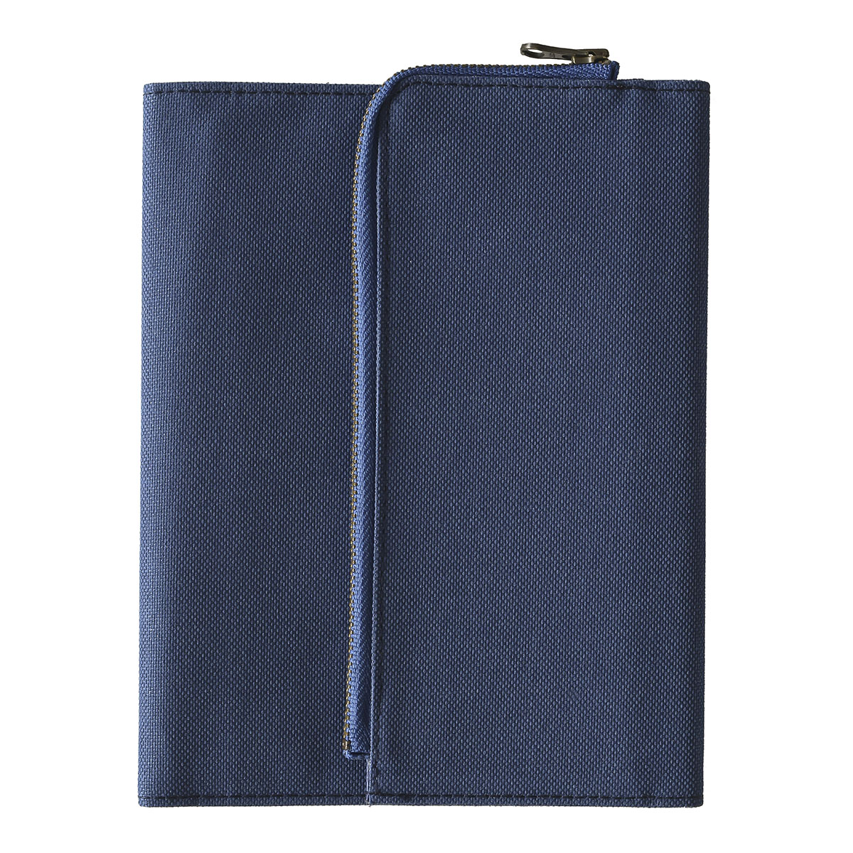 isshoni. ペンケース付手帳・ノートカバー B6 NAVY