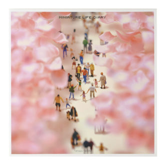 MINIATURE LIFE DIARY スクエア 春 R4113